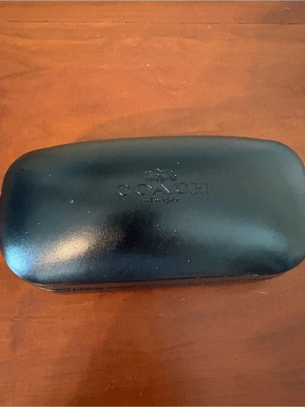 Coach New York Black Hard Shell Eyeglass Sunglasses Case